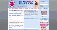 Desktop Screenshot of anlp.org